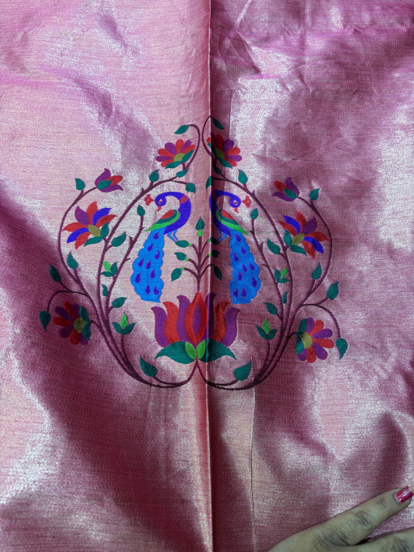 Paithani Muniya border Saree