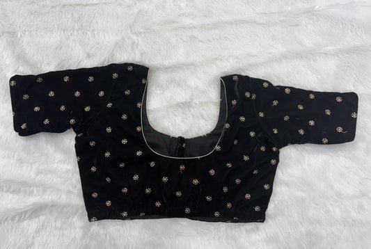 Black Velvet Readymade blouse
