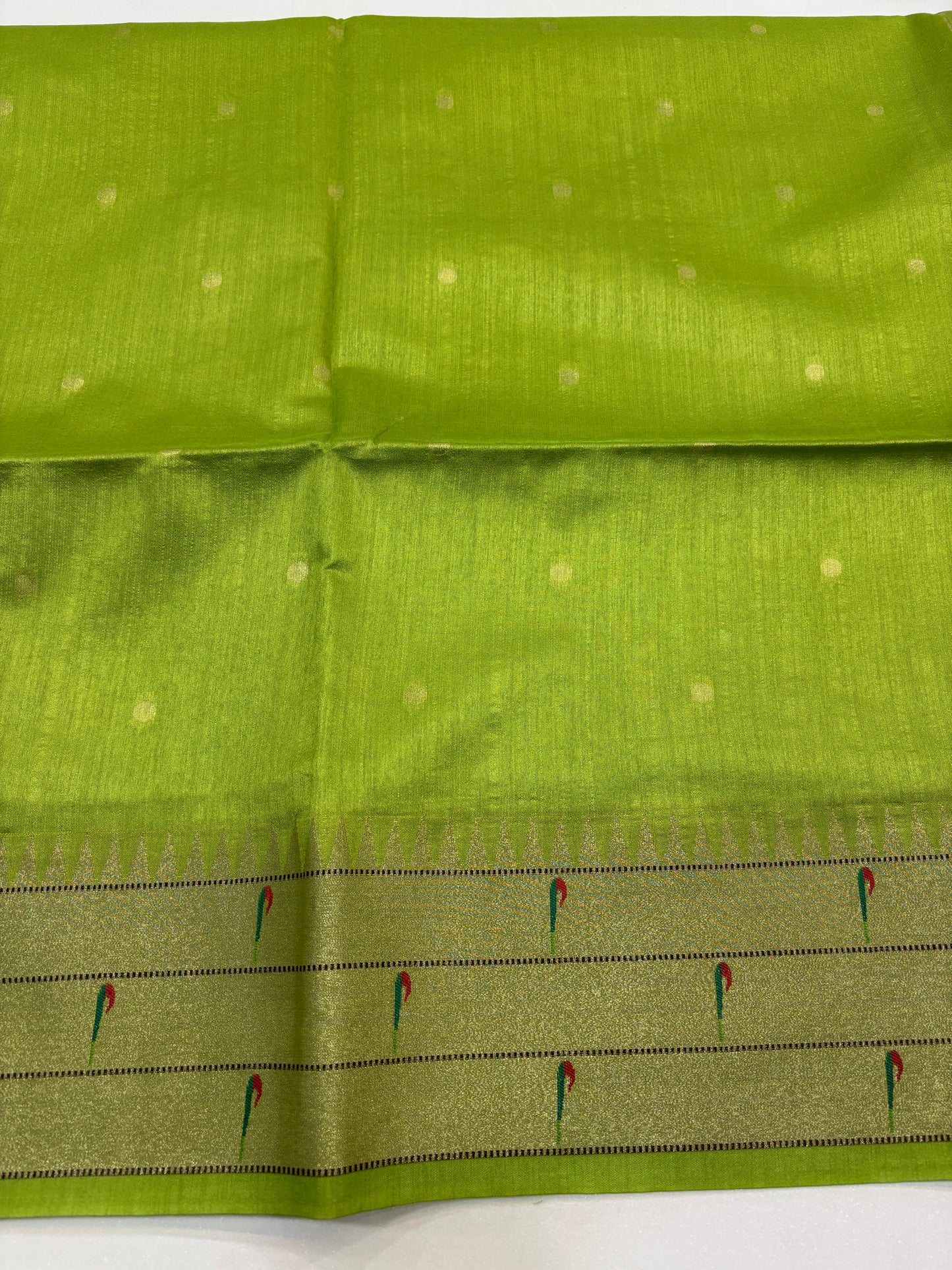 Paithani Muniya border Saree