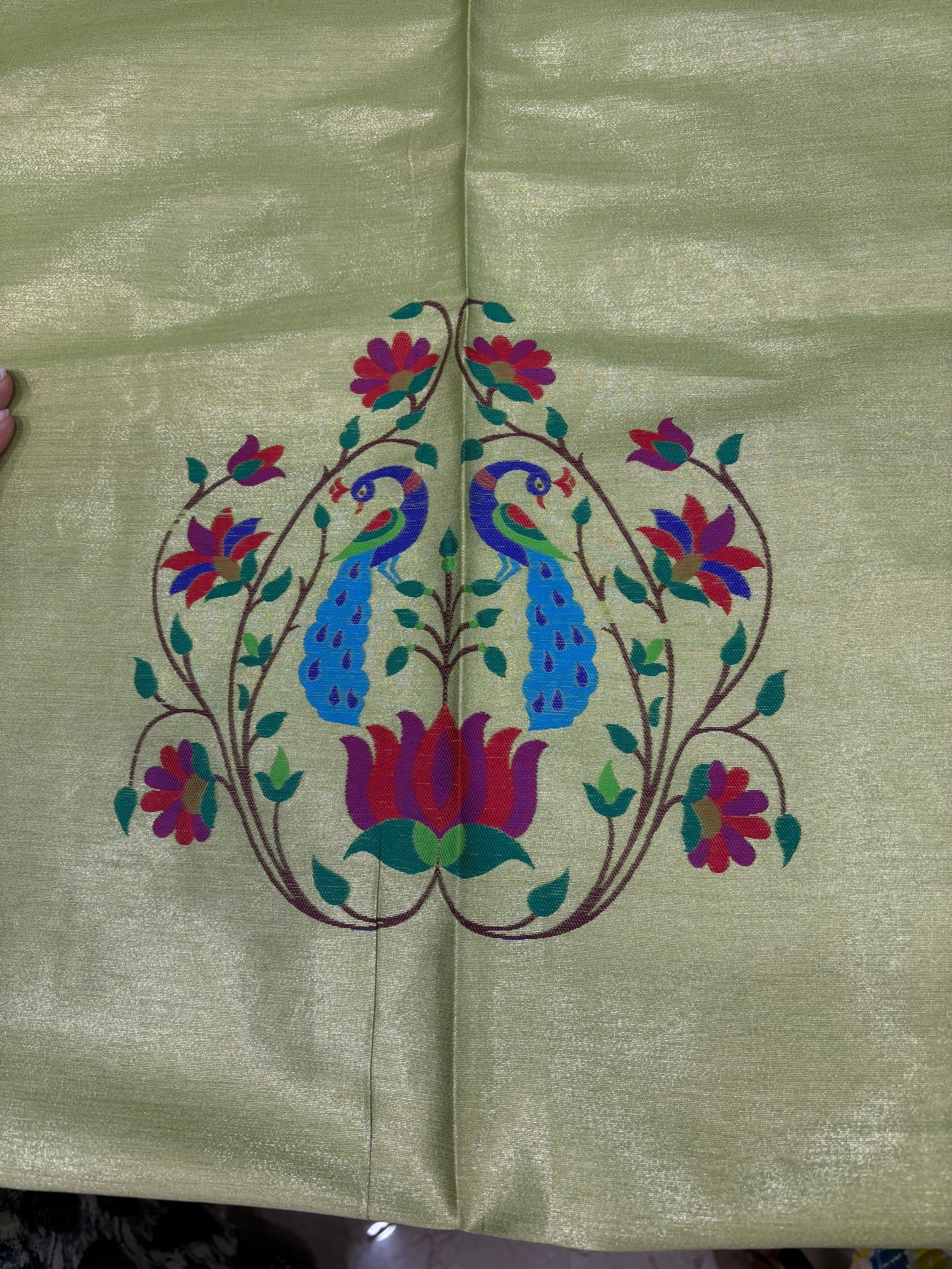Paithani Muniya border Saree