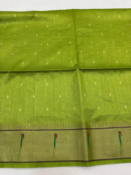 Paithani Muniya border Saree