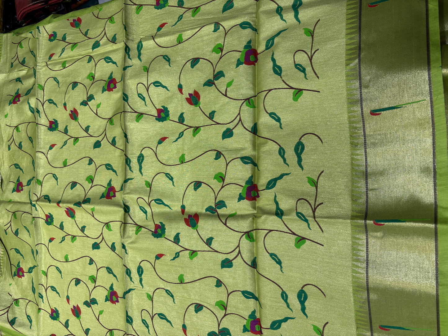 Paithani Muniya border Saree