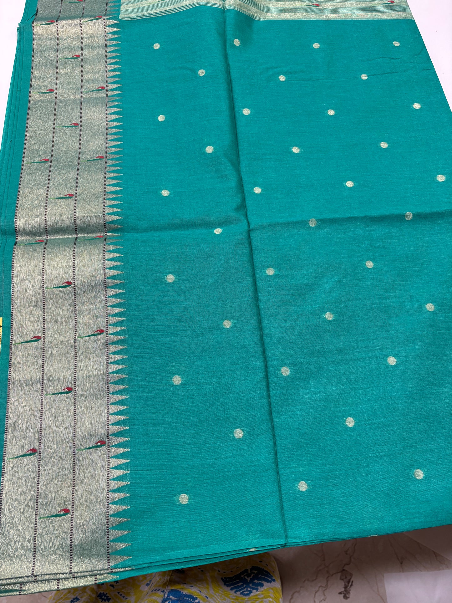 Paithani Muniya border Saree