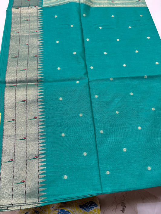 Paithani Muniya border Saree
