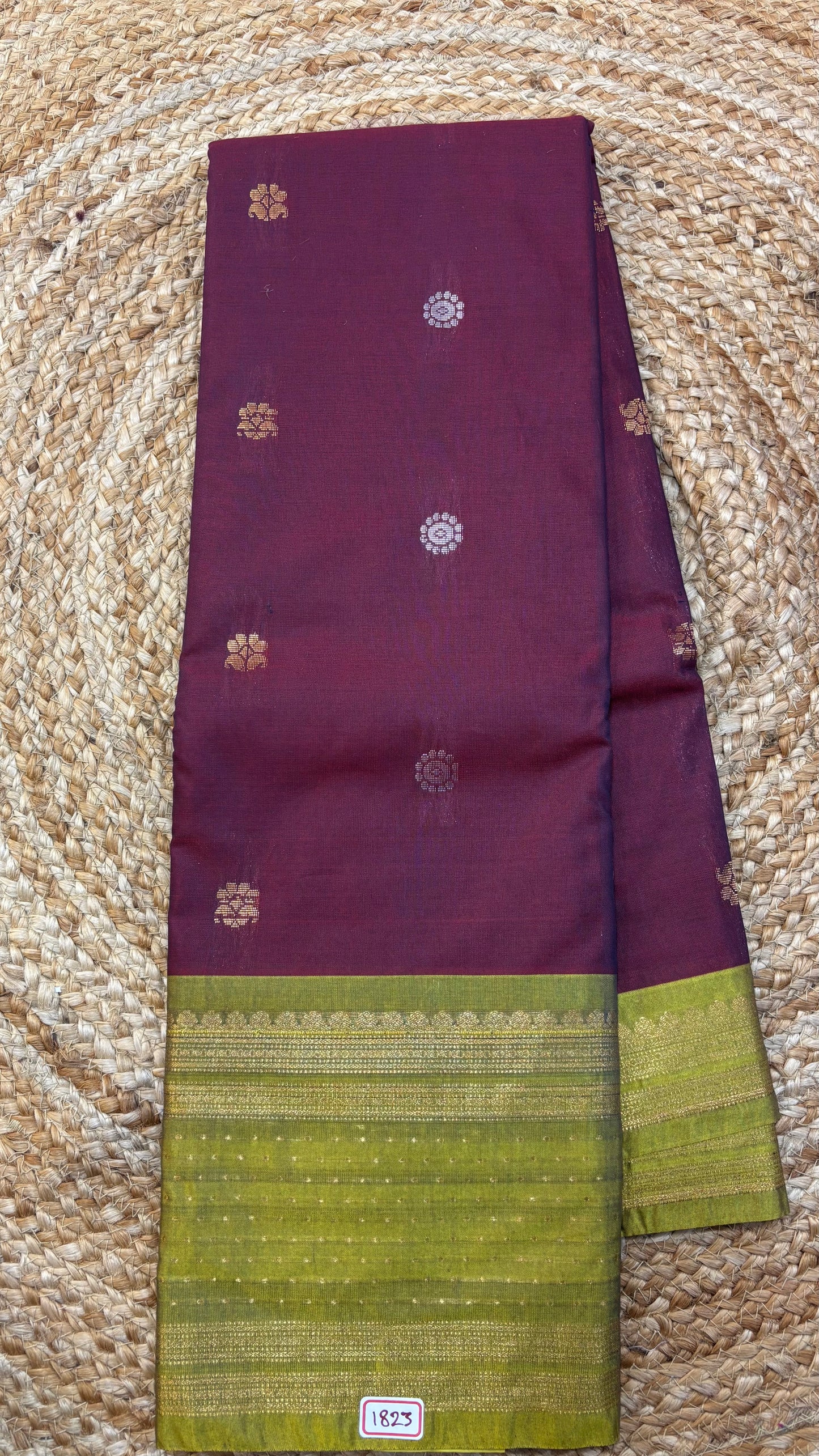 Semi Gadwal Gadwal Sico Vintage saree