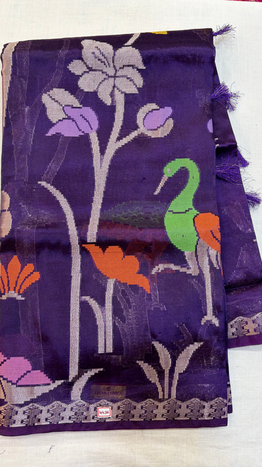 Paper Silk Jamdani sarees