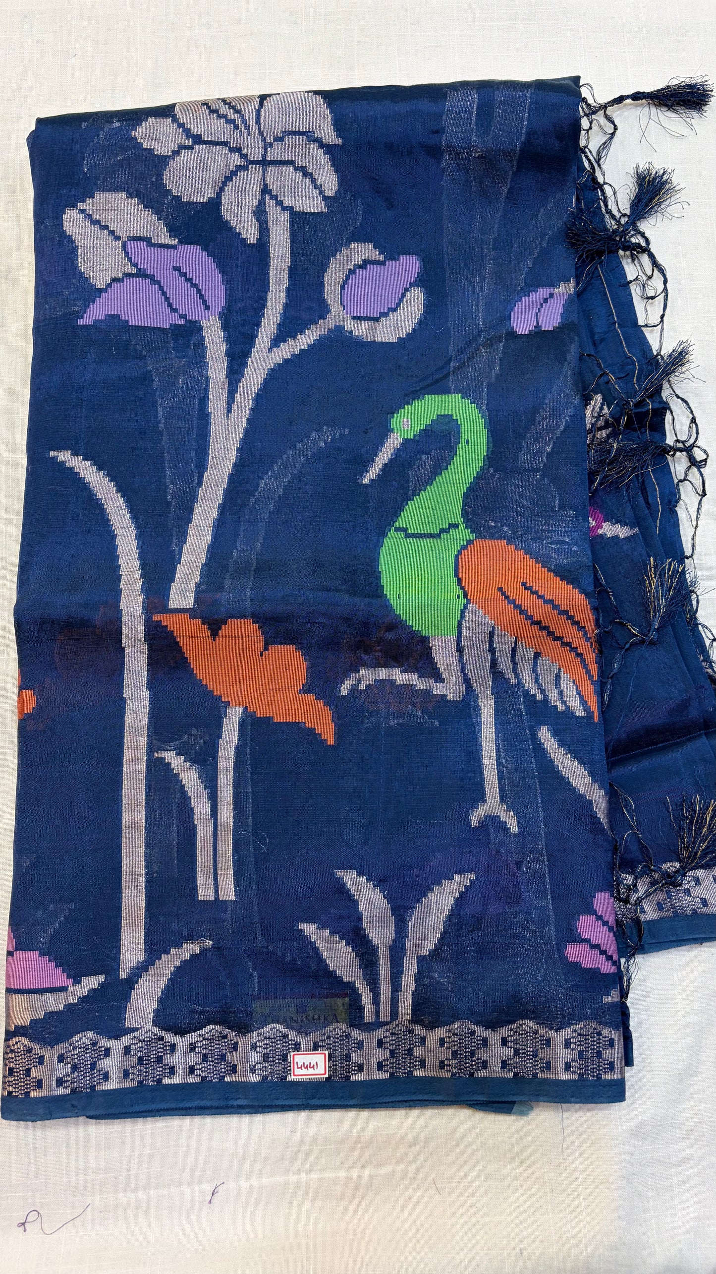 Paper Silk Jamdani sarees