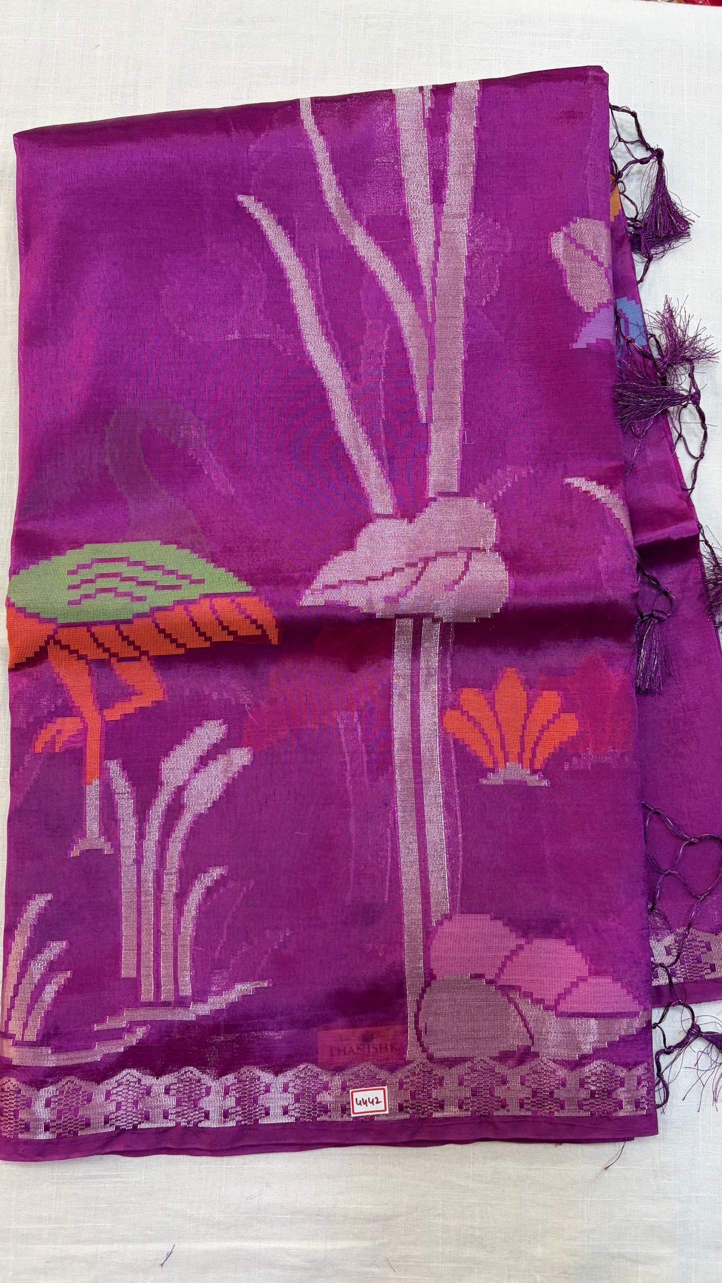 Paper Silk Jamdani sarees