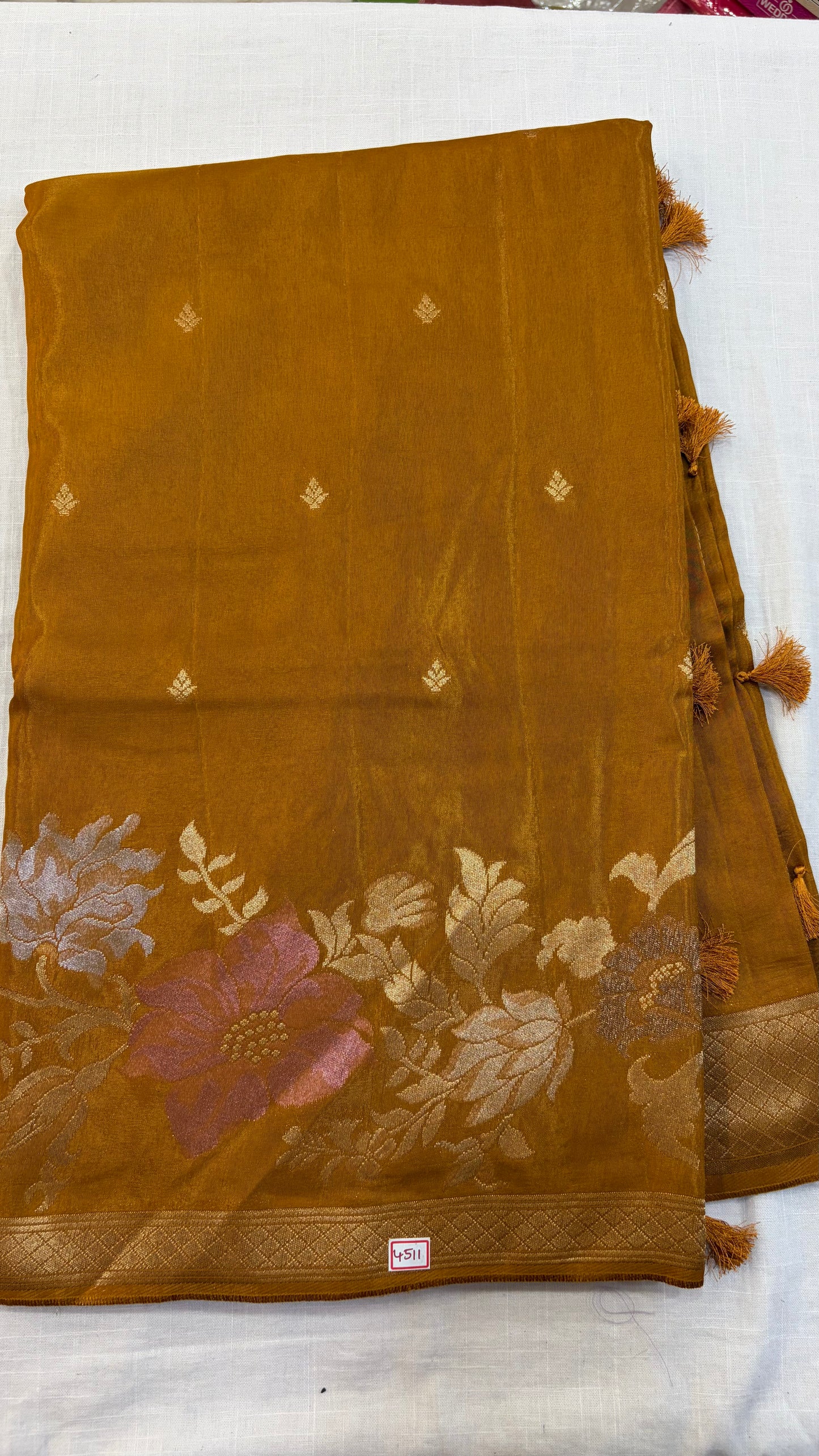 HO Meenakari Jamdani Saree