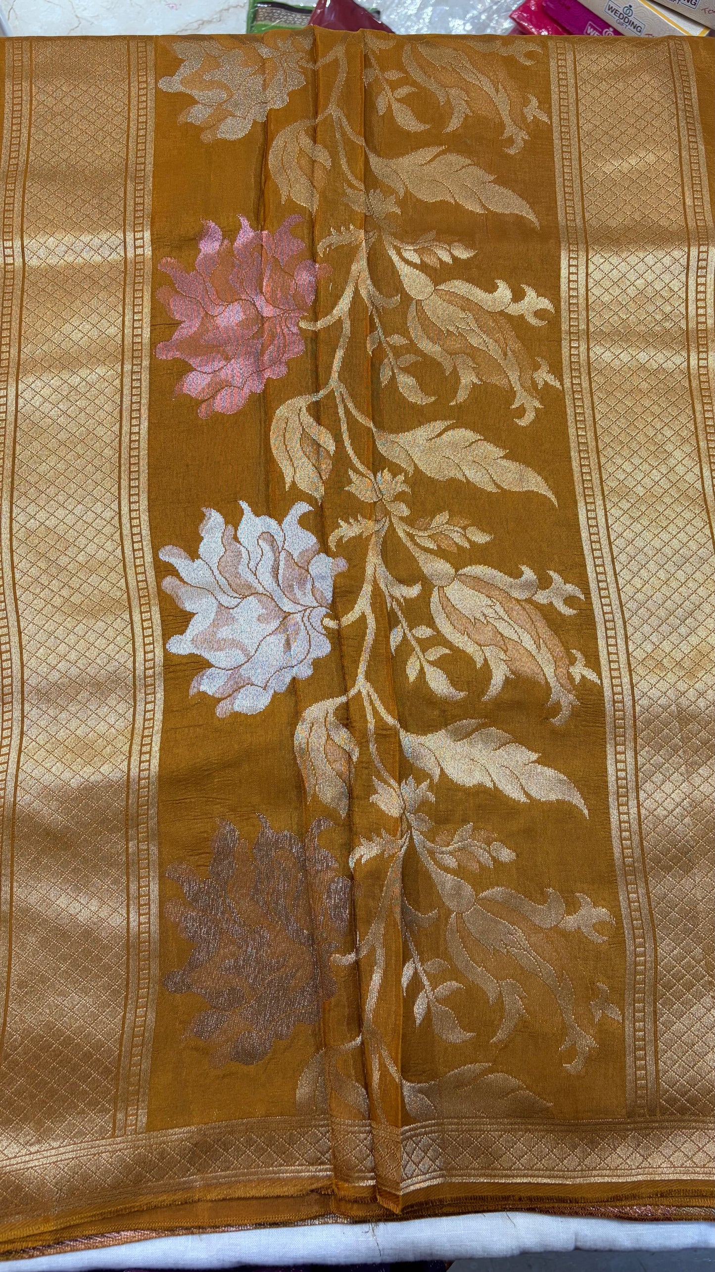 HO Meenakari Jamdani Saree