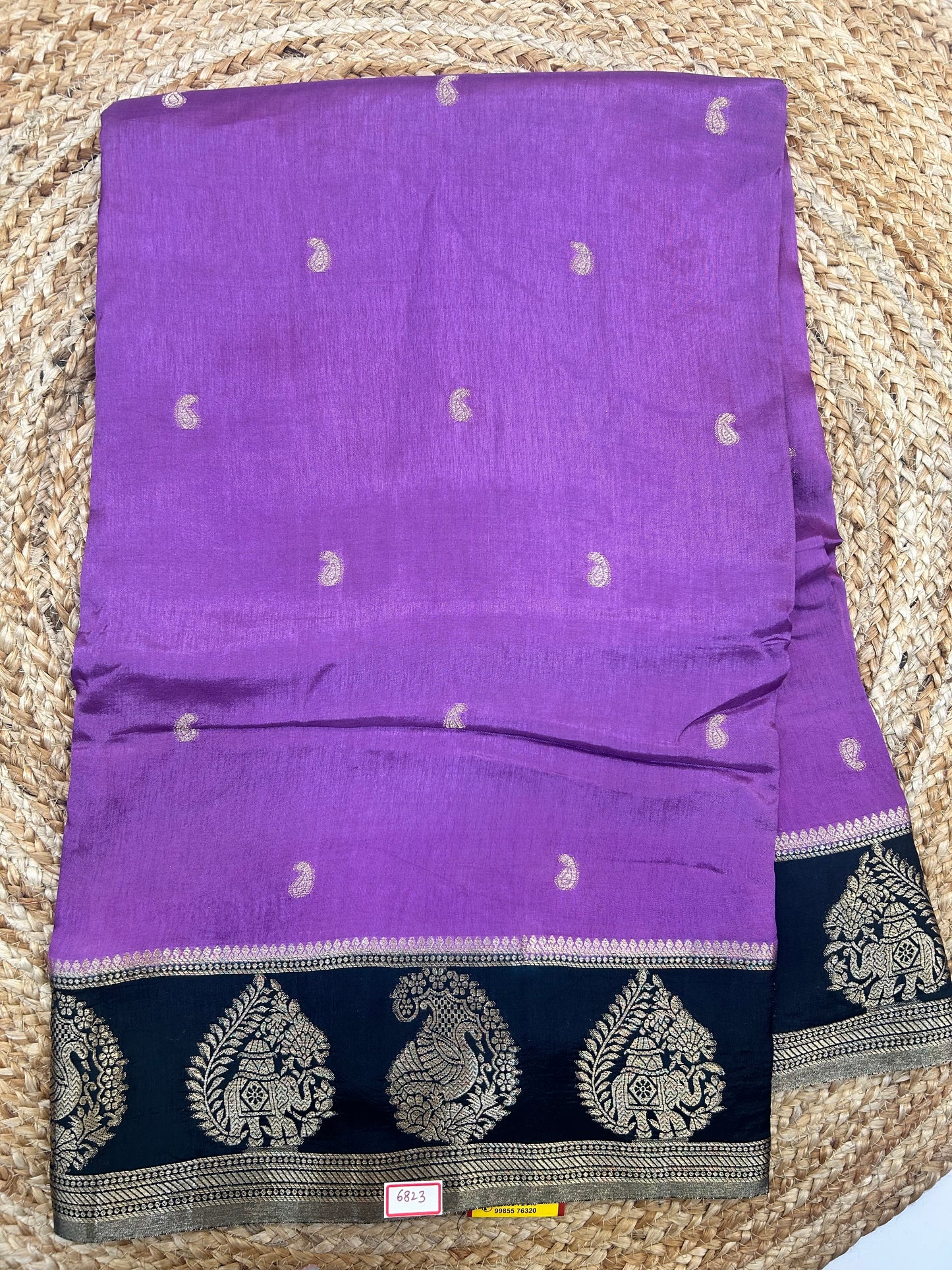 Russian Crepe saree