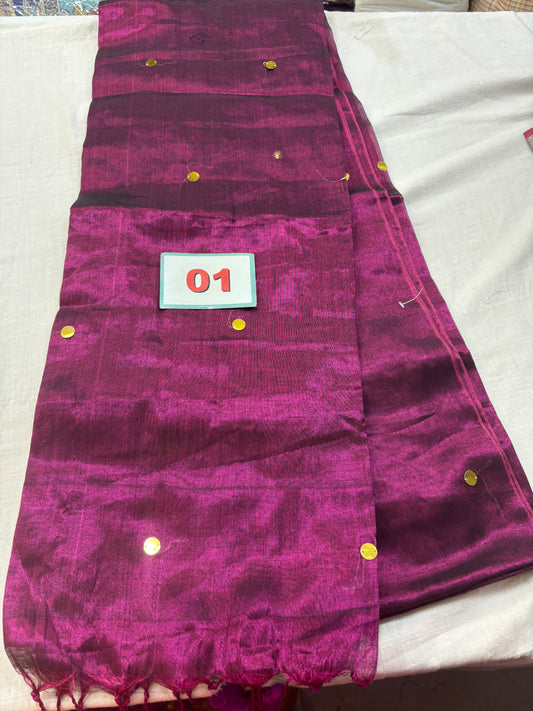 Tissue Butti Saree-1