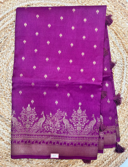 Russian Crepe saree