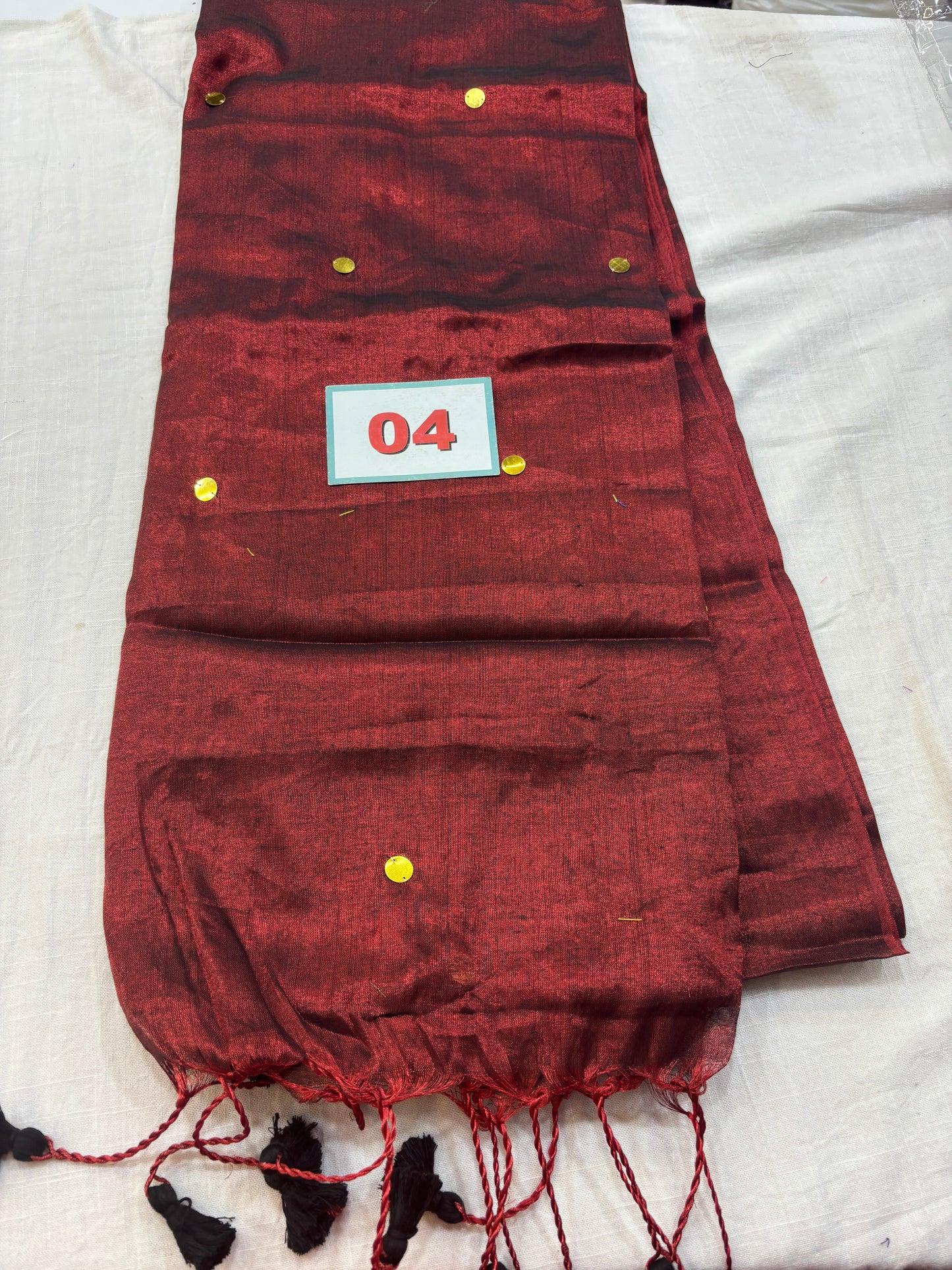 Tissue Butti Saree-4