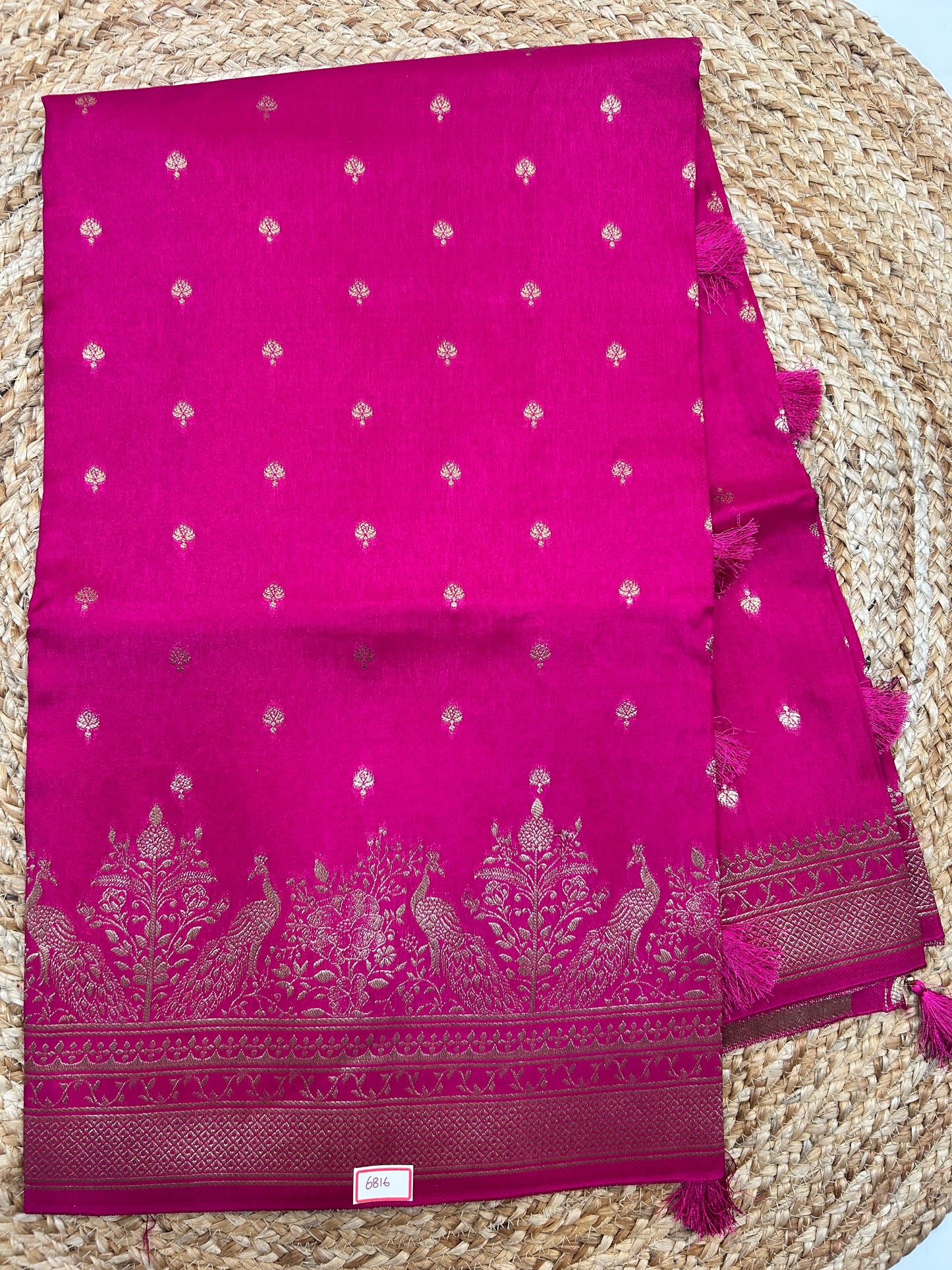 Russian Crepe saree