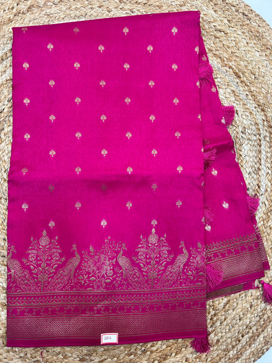 Russian Crepe saree