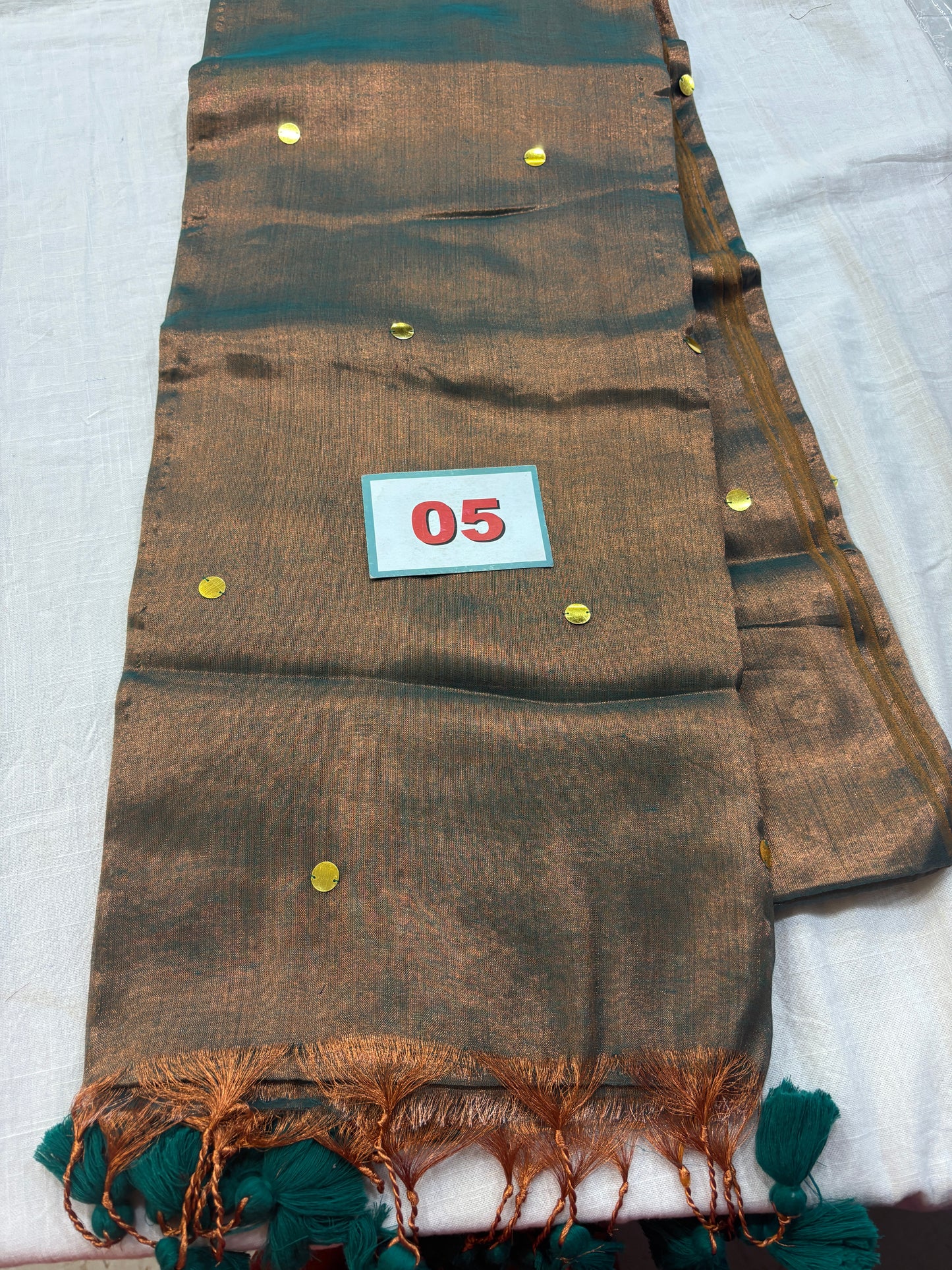 Tissue Butti Saree-5