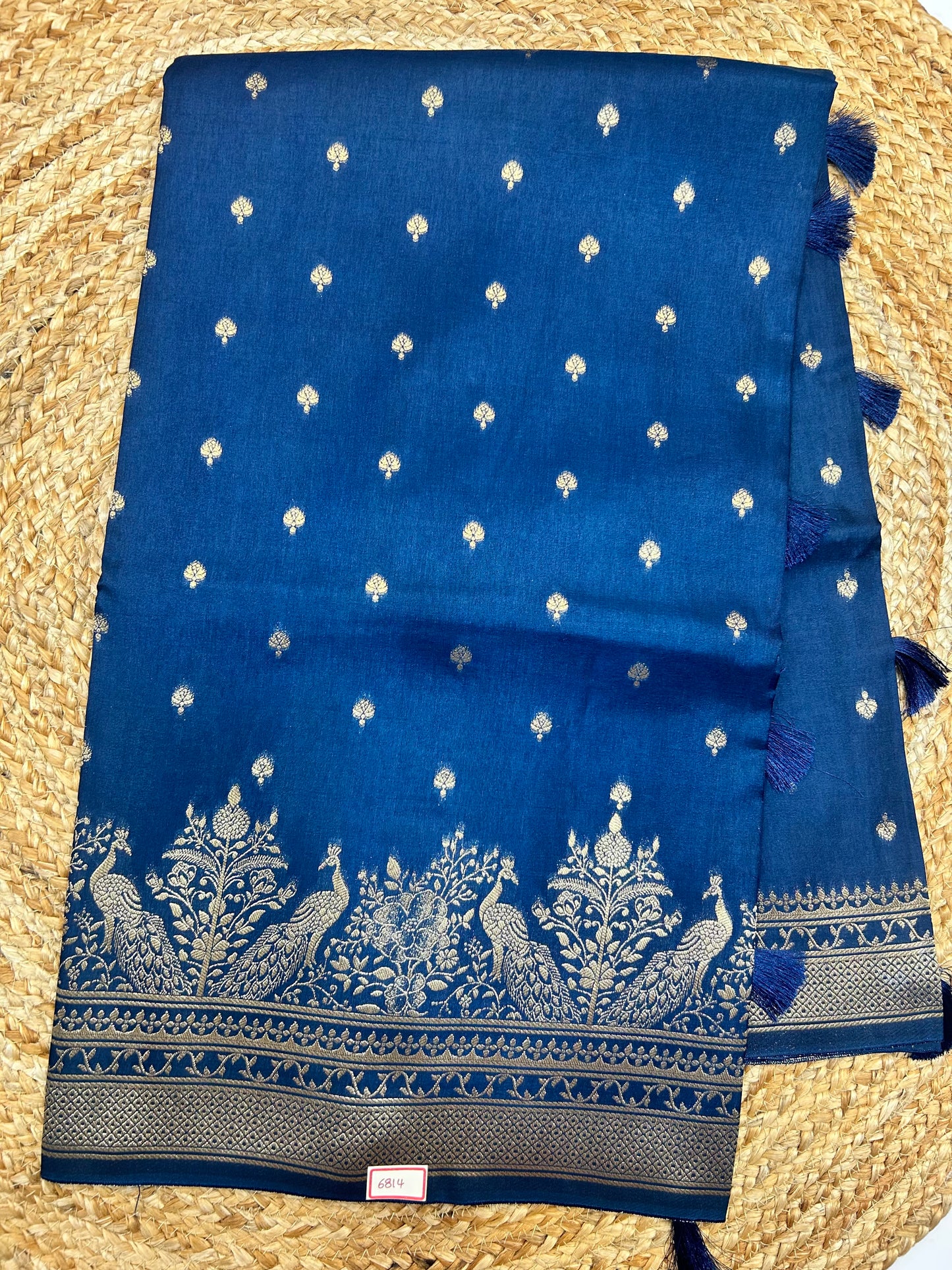 Russian Crepe saree