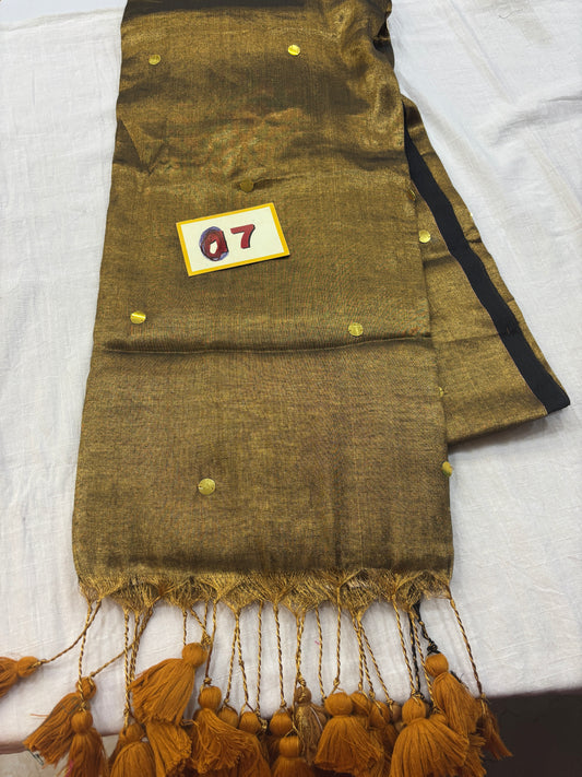 Tissue Butti Saree-7