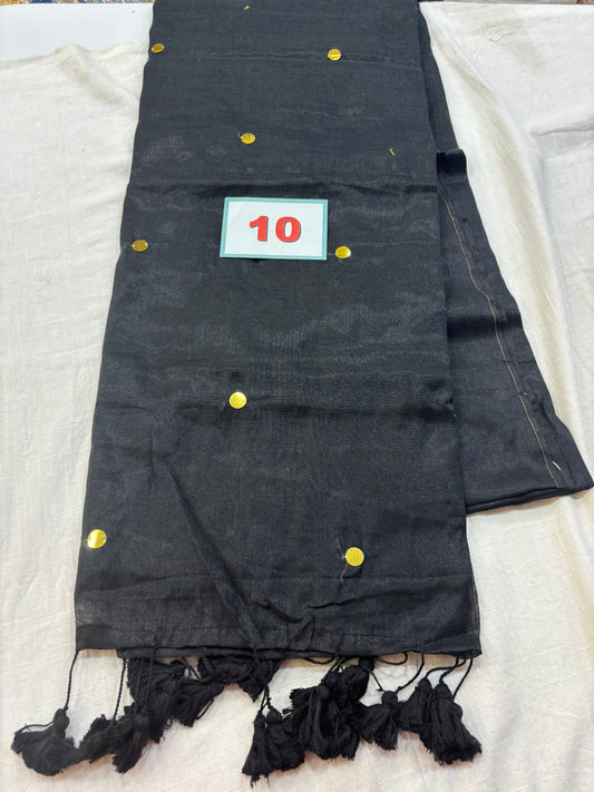 Tissue Butti Saree-10