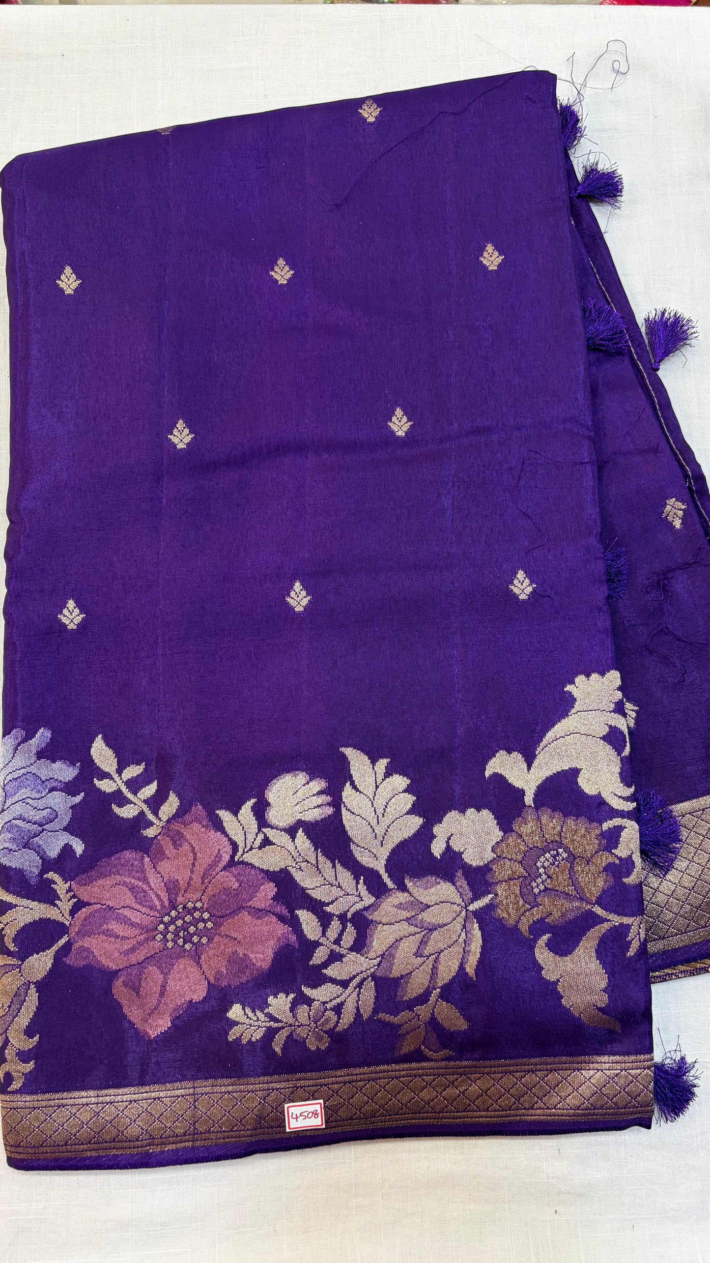HO Meenakari Jamdani Saree