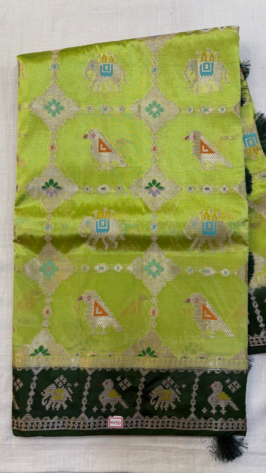 HO Ikkat Weaving Saree