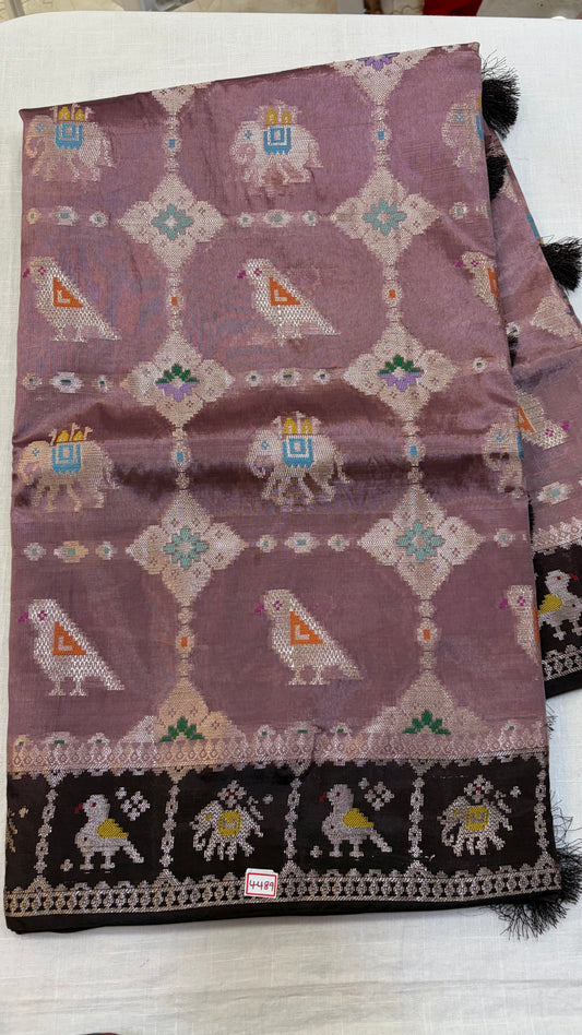 HO Ikkat Weaving Saree
