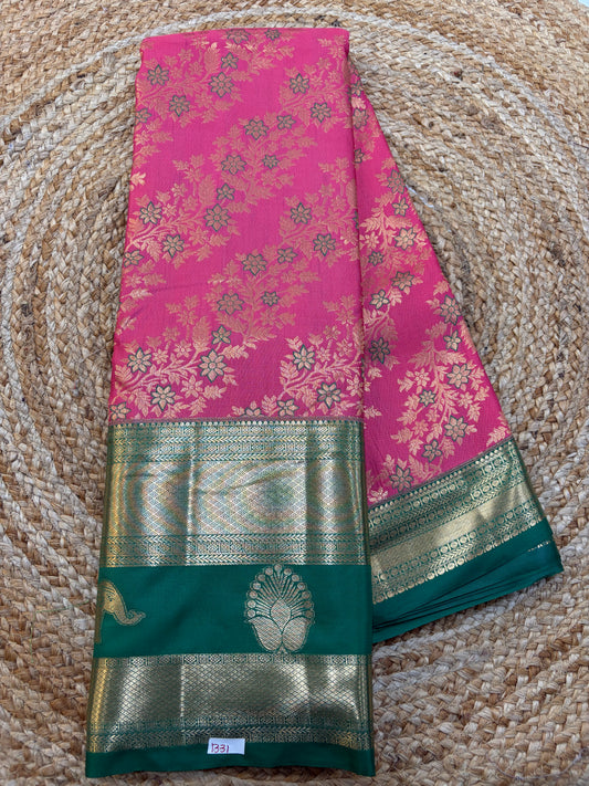 Semi Kanchi Pattu Sarees