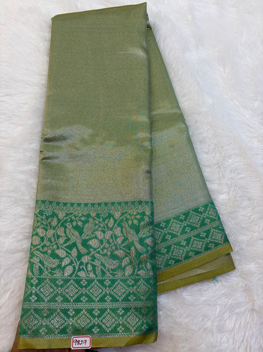 Semi Kanchi Tissue weaving Saree