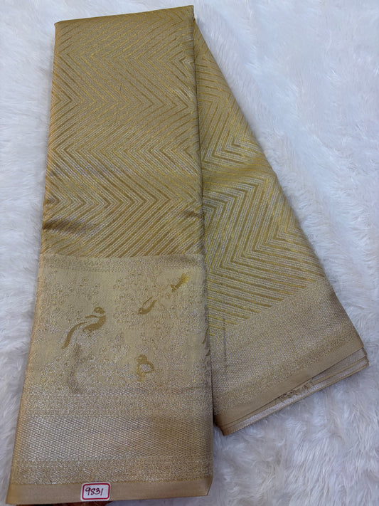 Semi Kanchi Tissue weaving Saree