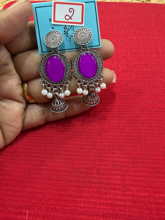 Antique silver  plated Tops