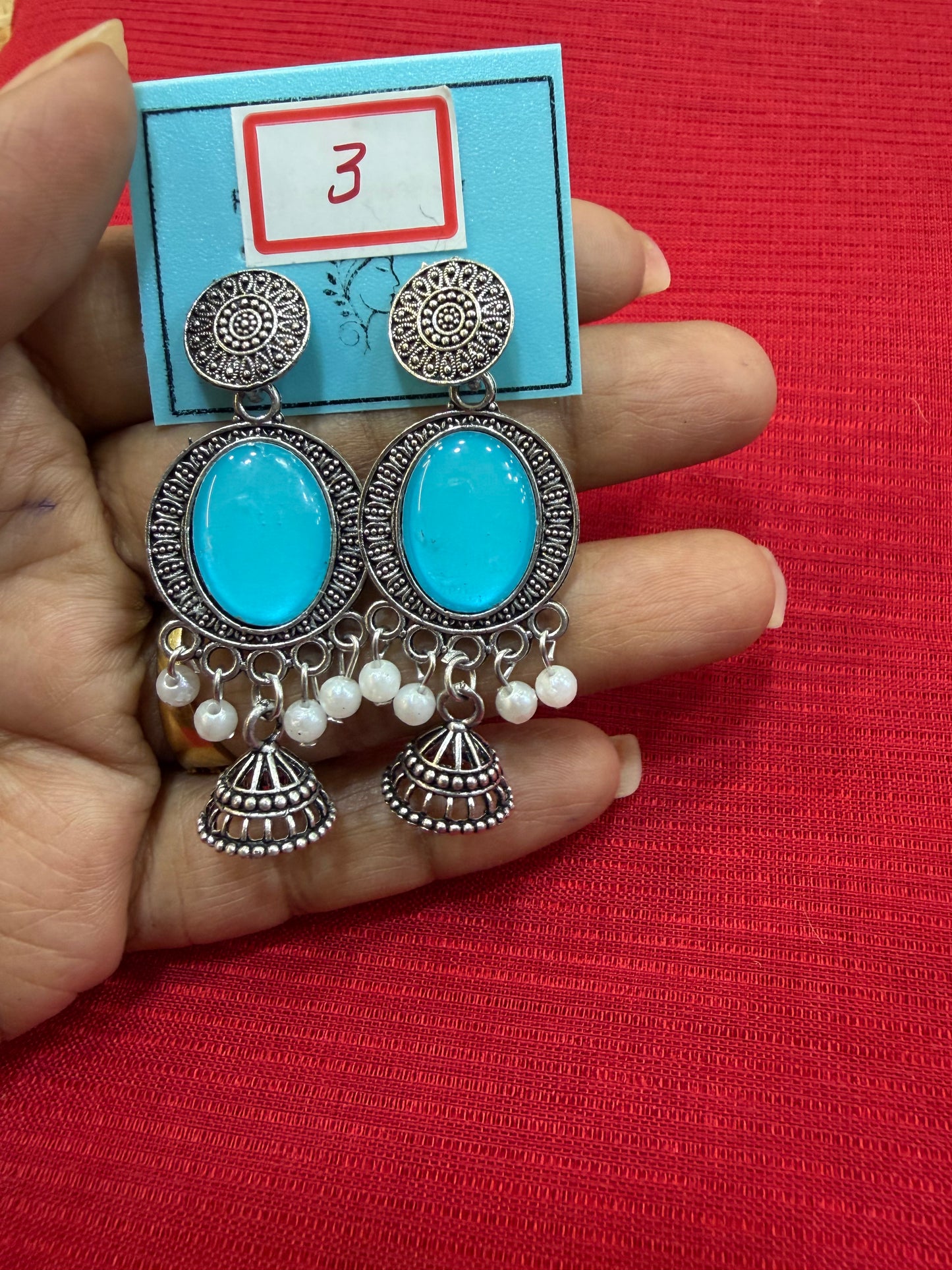 Antique silver  plated Tops