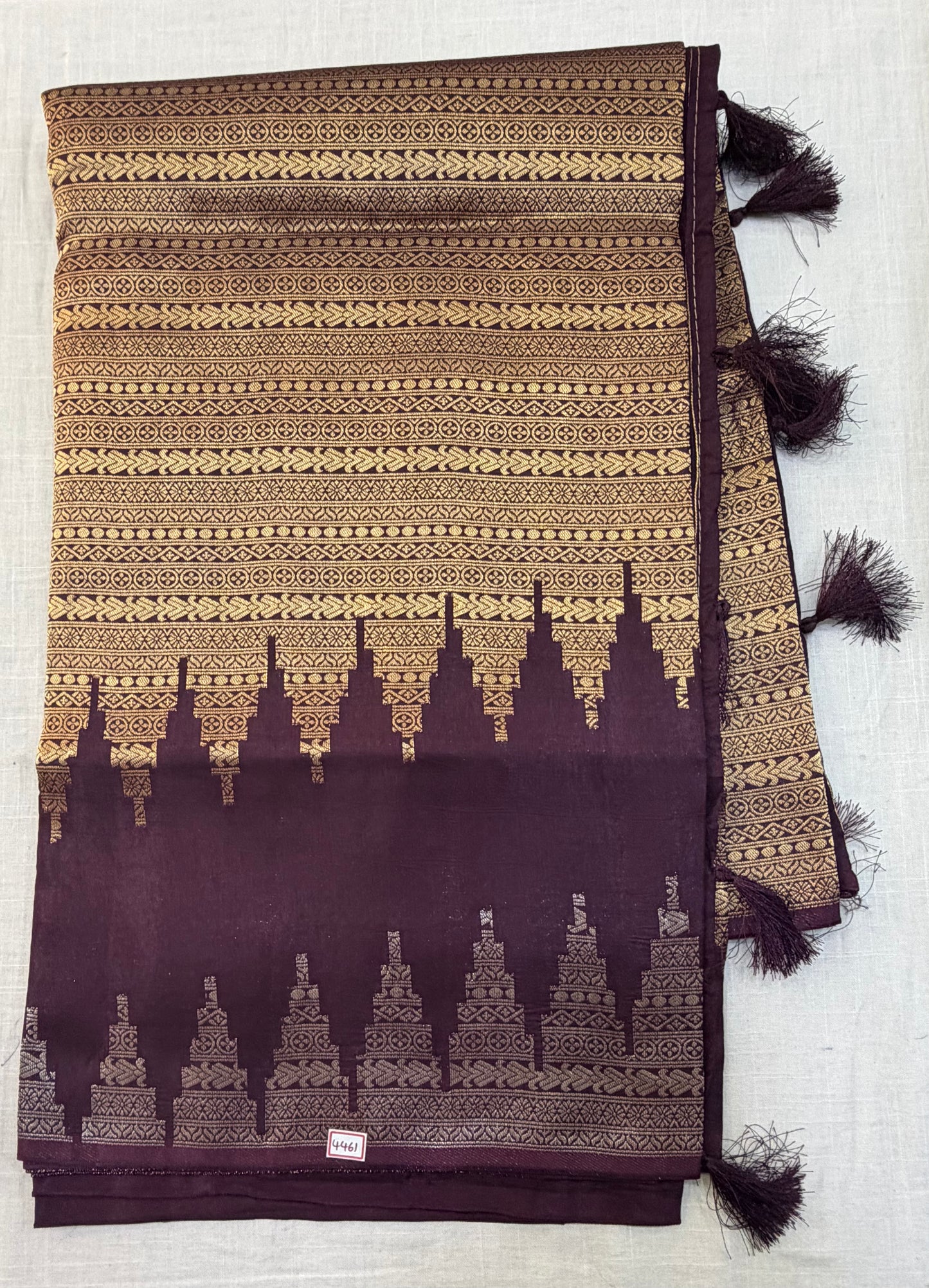 Russian Crepe saree