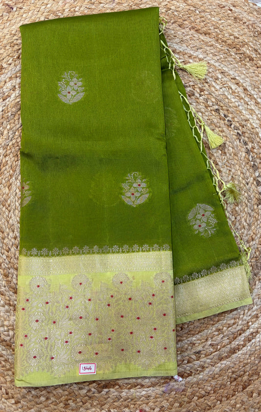 Green Mango Saree