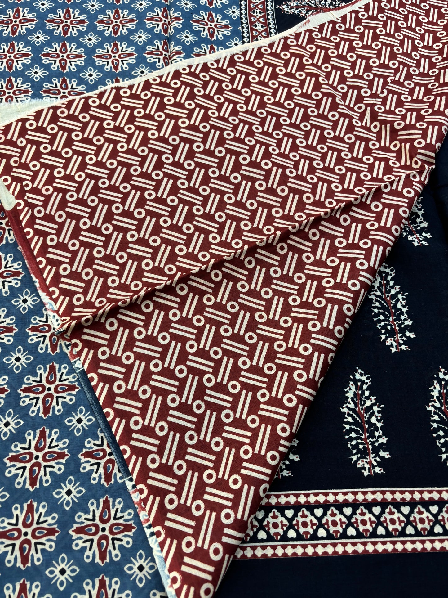 Mul cotton Block printed Saree