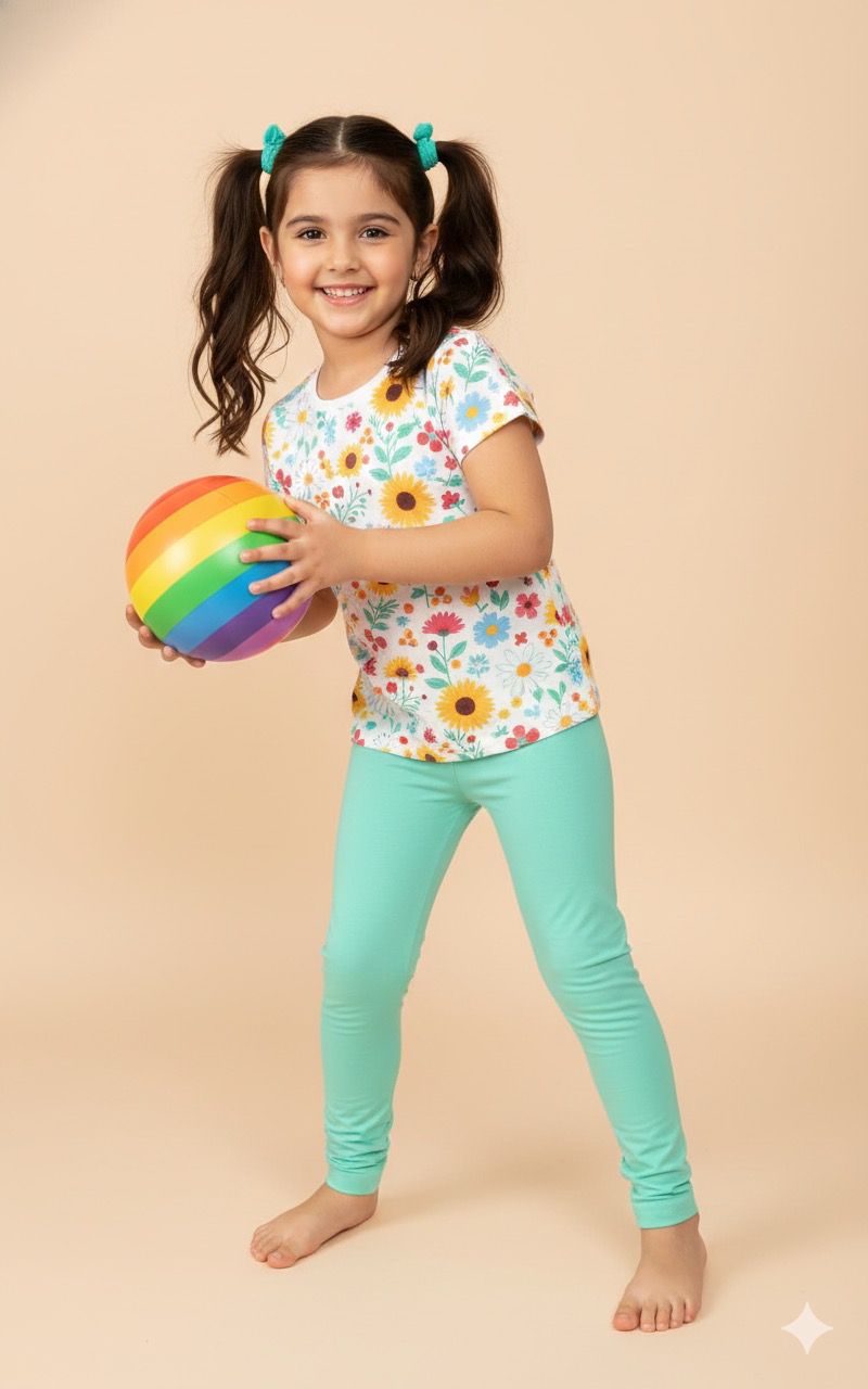 Girls tencel leggings