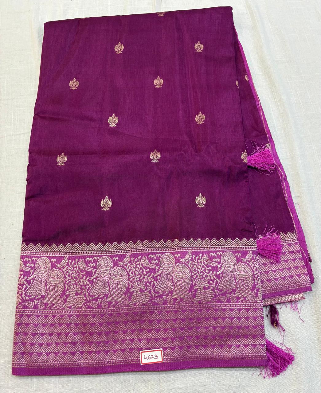 Russian Crepe saree
