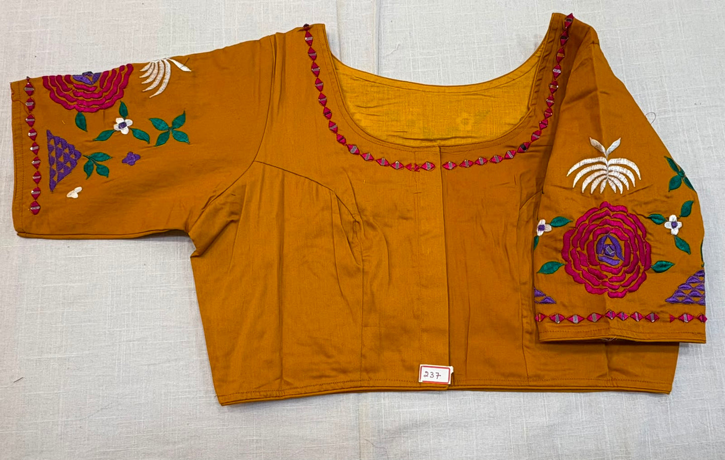 High Neck ReadyMade Blouse