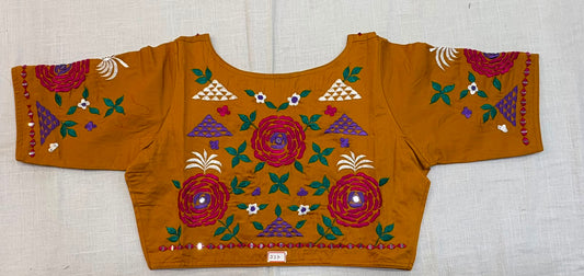 High Neck ReadyMade Blouse