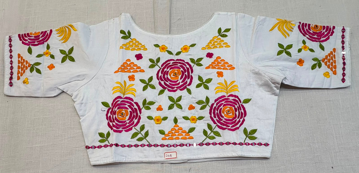 High Neck ReadyMade Blouse