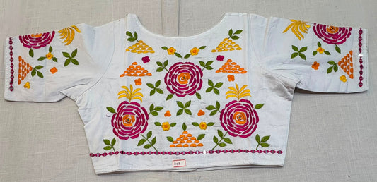 High Neck ReadyMade Blouse
