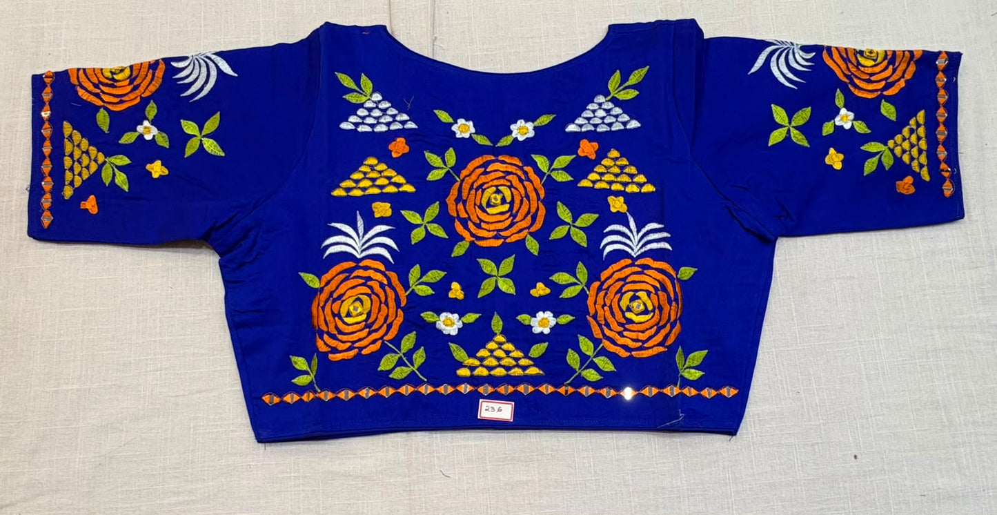 High Neck ReadyMade Blouse