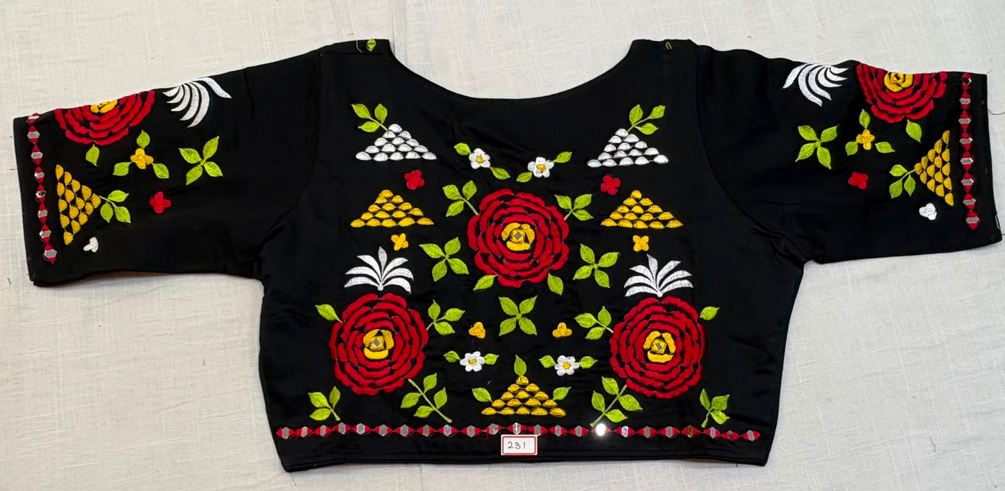 High Neck ReadyMade Blouse