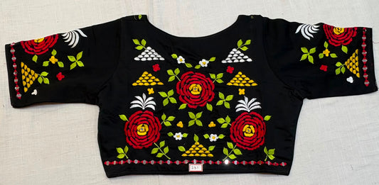 High Neck ReadyMade Blouse