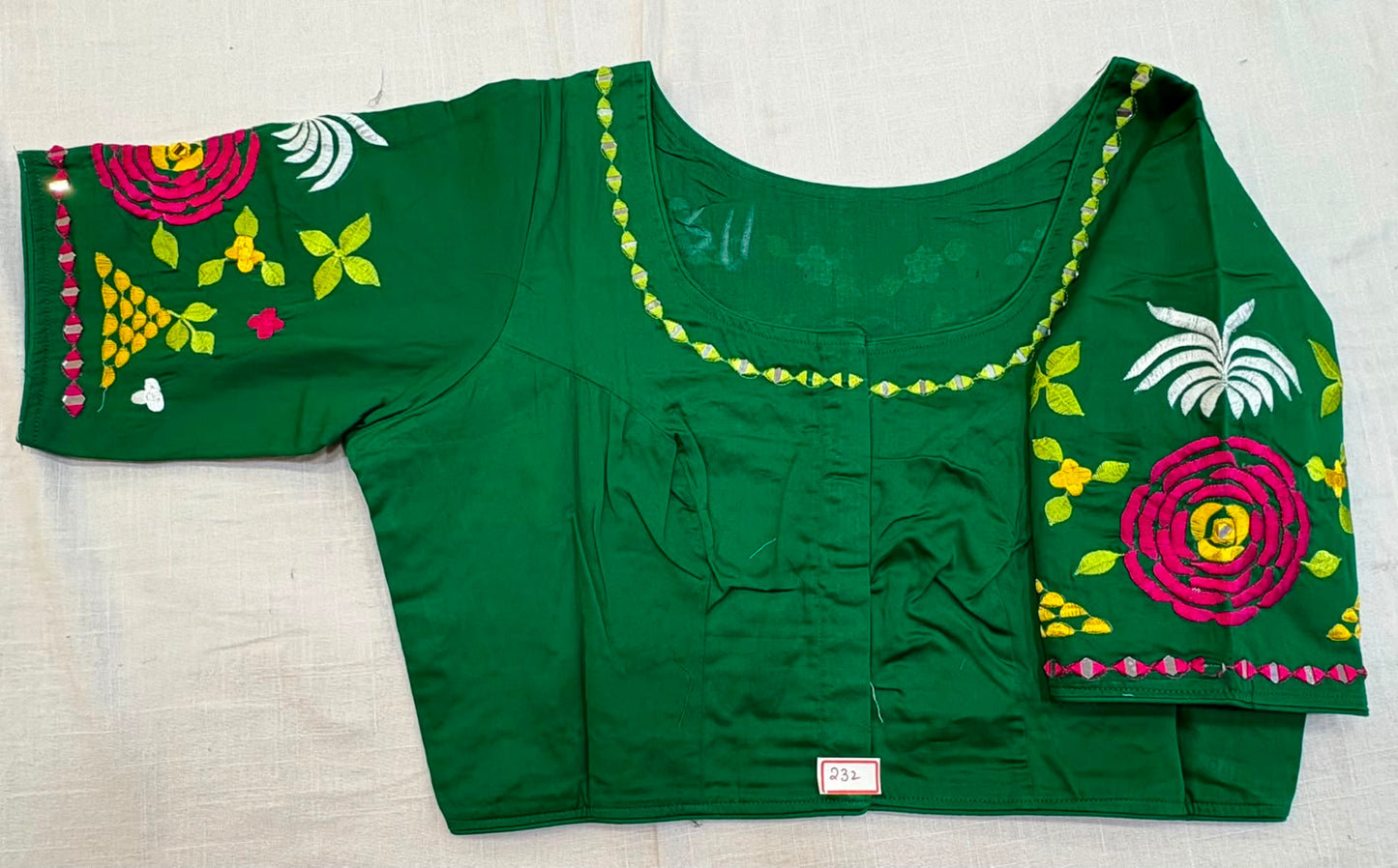 High Neck ReadyMade Blouse