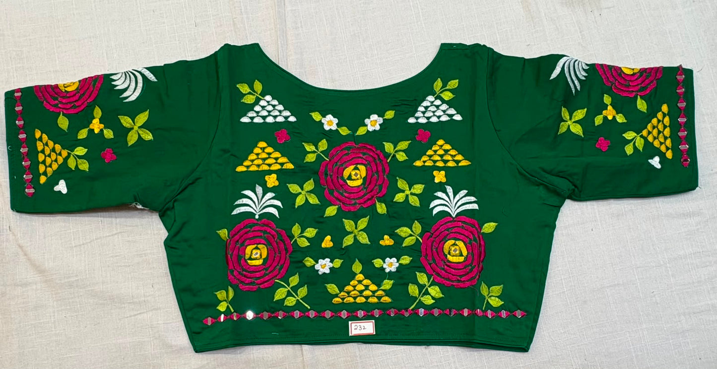 High Neck ReadyMade Blouse