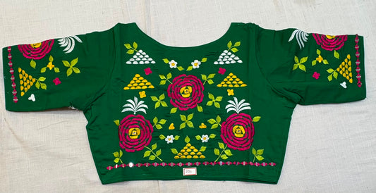 High Neck ReadyMade Blouse