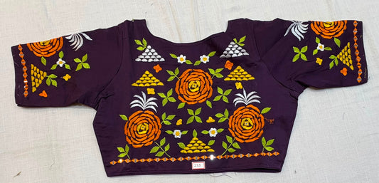 High Neck ReadyMade Blouse