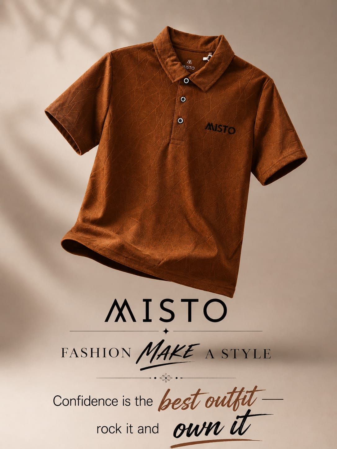 BOYS Collar  T-SHIRT
