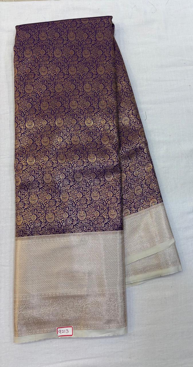 Semi Kanchi Pattu Saree - Pencil Work